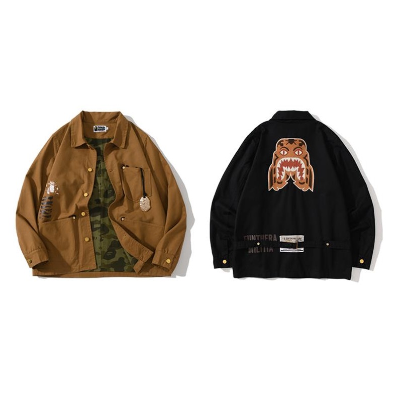 Bape Jacket 7316 2 colors Black Brown